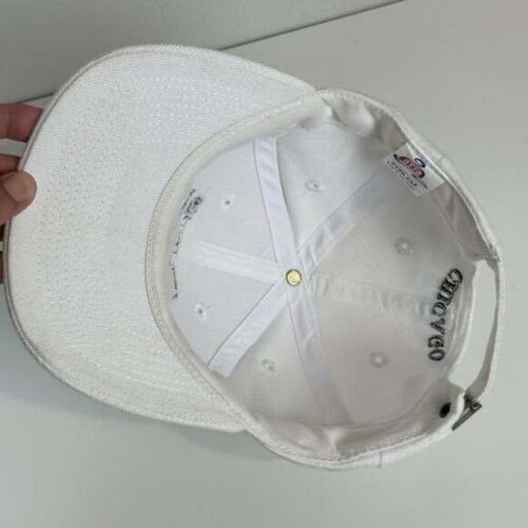 Vintage Dick’s Last Resort Orlando Otto Embroidered White Strapback Hat - Picture 7 of 8